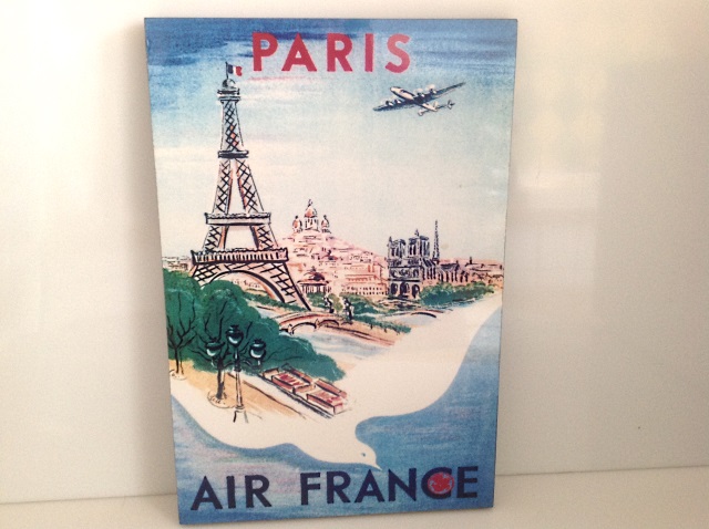 Tableau publicitaire "Air France" (modèle1)